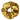 Gold Oversized Silk Scrunchie